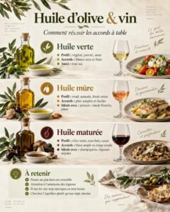 accord huile vin